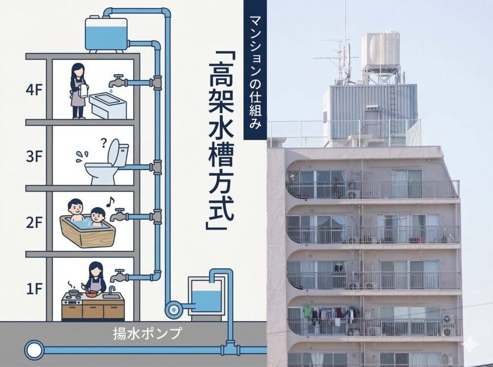 マンションの高架水槽は交換すべき?