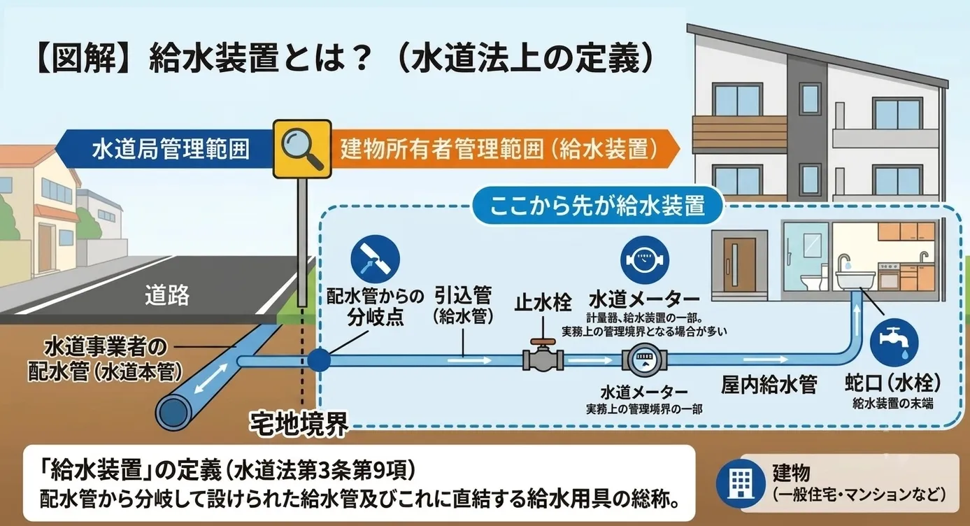 給水装置の定義